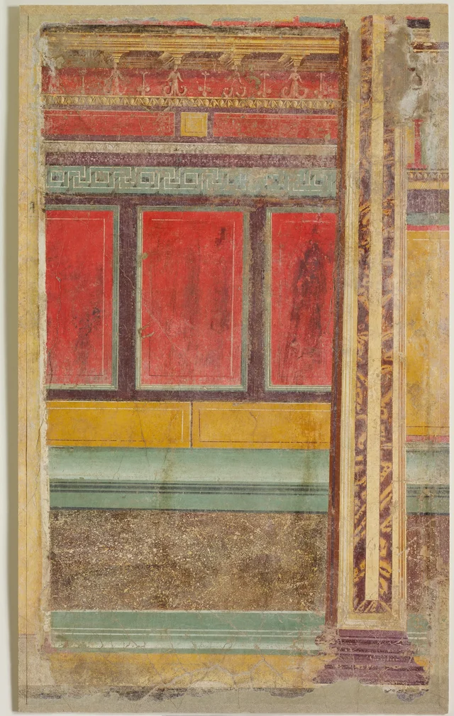 Wall painting from Room F of the Villa of P. Fannius Synistor at Boscoreale
