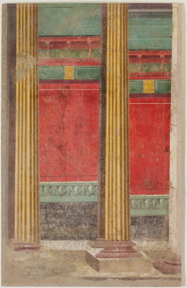 Wall painting from Room F of the Villa of P. Fannius Synistor at Boscoreale