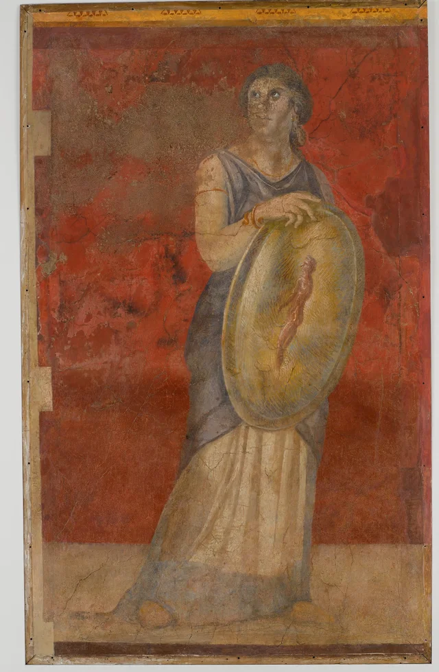 Peinture murale de la salle H de la villa de P. Fannius Synistor à Boscoreale