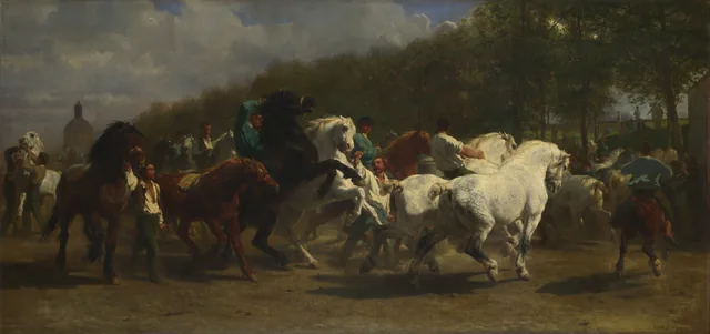 Le Marché aux chevaux