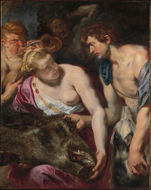 Atalanta e Meleagro, Peter Paul Rubens