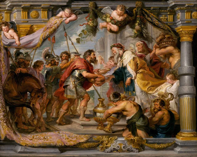 La Rencontre d’Abraham et Melchisédech