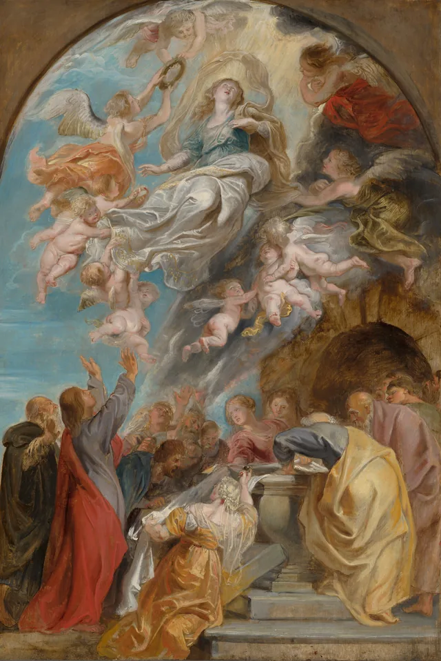 Modelo para la Asunción de la Virgen, Pedro Pablo Rubens