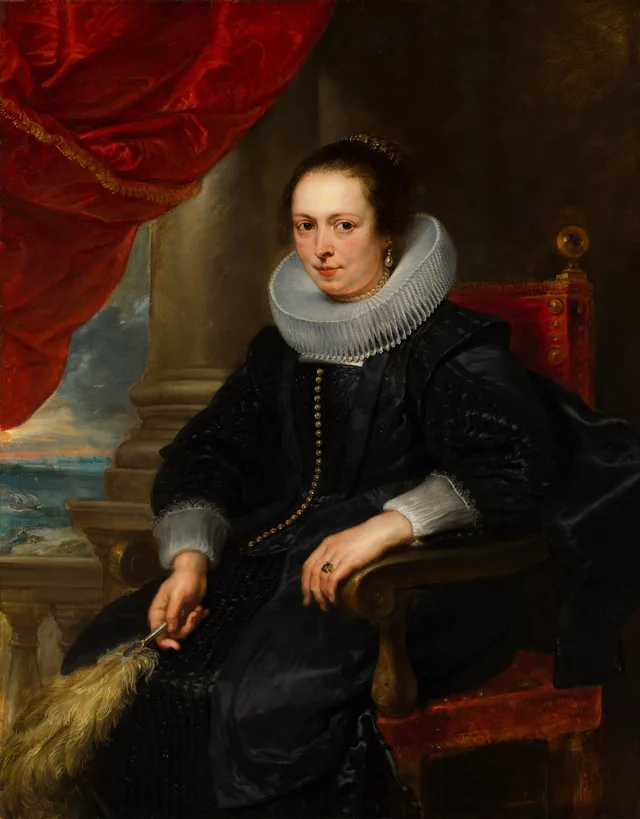 Retrato de mujer, quizá Clara Fourment, Pedro Pablo Rubens