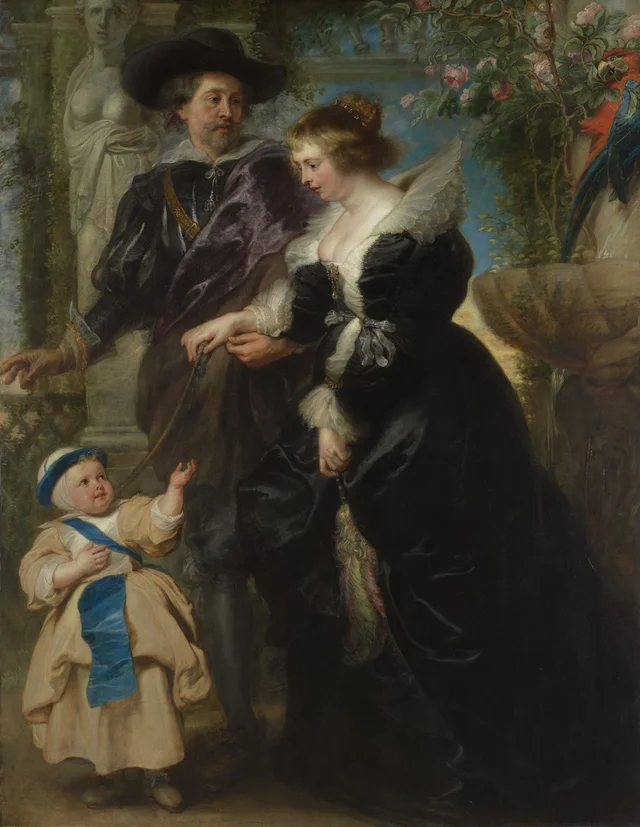 Rubens, Helena Fourment y su hijo Frans