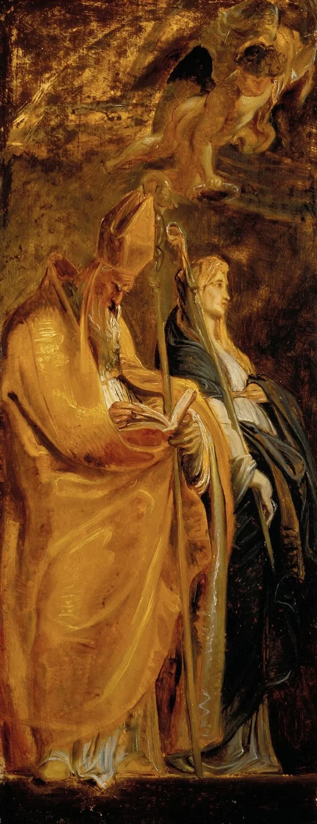 San Amando y santa Walburga, Pedro Pablo Rubens