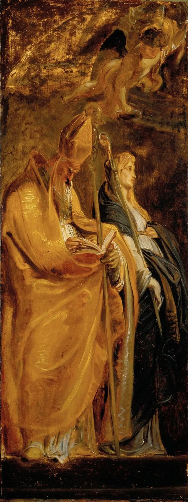 Santo Amando e Santa Valburga, Peter Paul Rubens