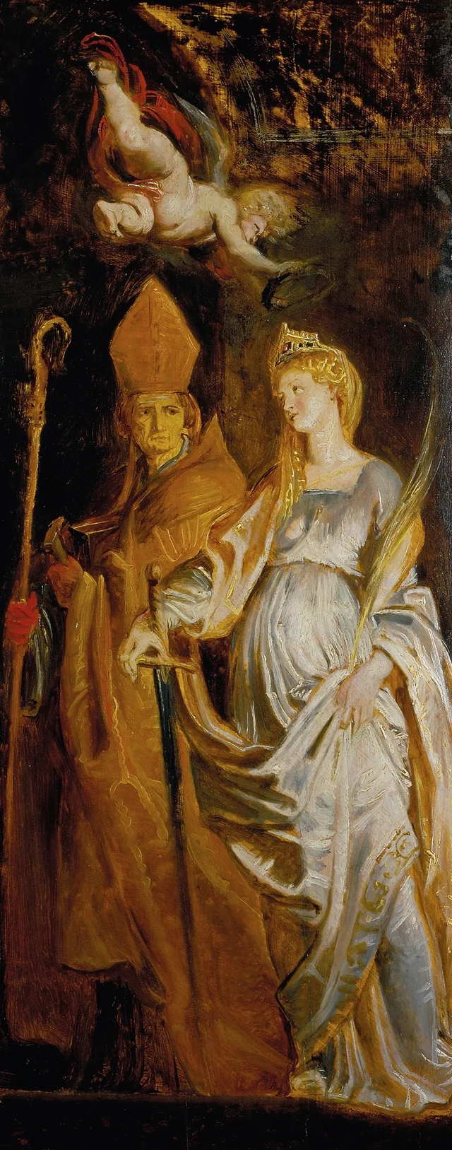 Santa Catalina de Alejandría y san Eloy