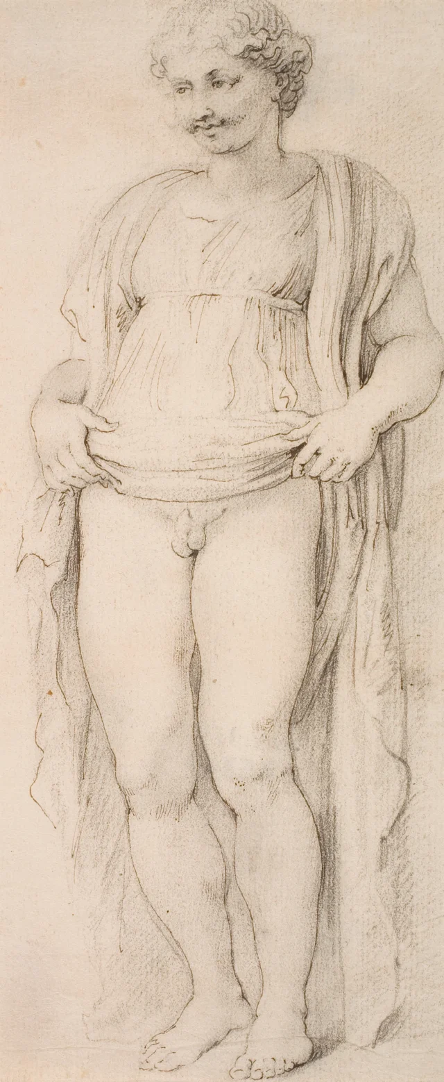 Hermafrodita de pie