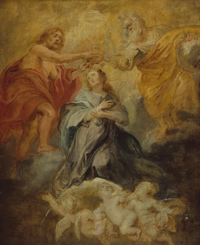 La coronación de la Virgen