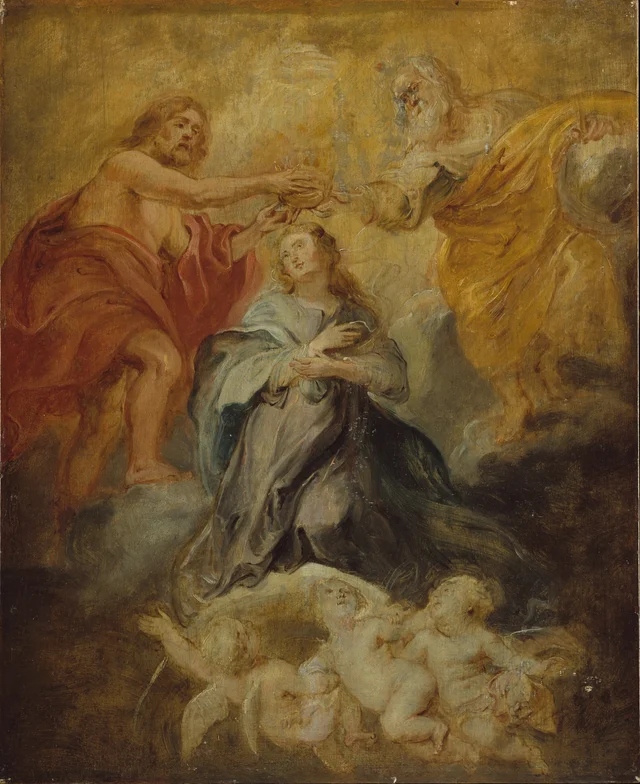 A Coroação da Virgem, Peter Paul Rubens