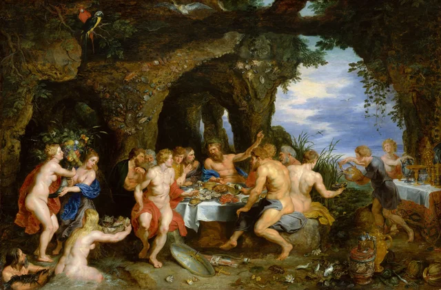 El banquete de Aqueloo, Pedro Pablo Rubens