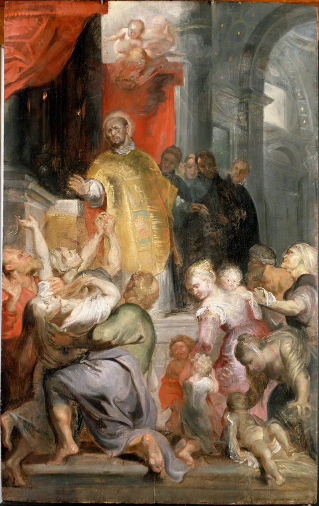 Os Milagres de Santo Inácio de Loyola, Peter Paul Rubens