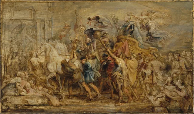 O Triunfo de Henrique IV, Peter Paul Rubens