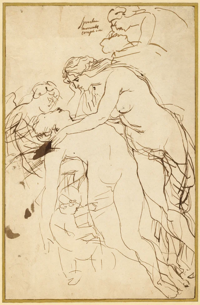 Vênus chorando Adônis, Peter Paul Rubens