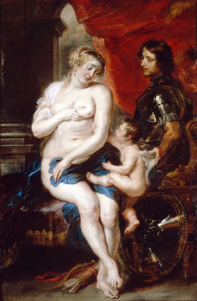 Venus, Marte y Cupido, Pedro Pablo Rubens