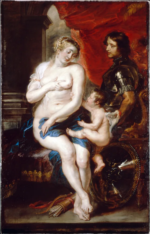 Vênus, Marte e Cupido, Peter Paul Rubens