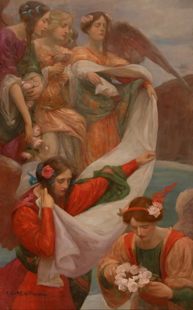 Anjos descendo, Rupert Bunny