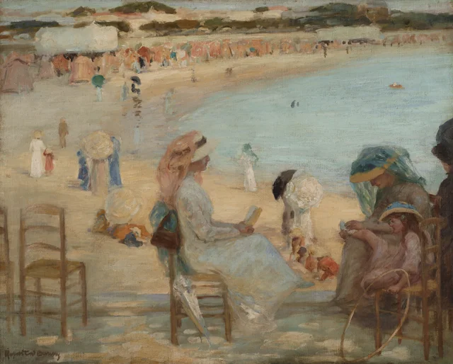 En la playa (Royan), Rupert Bunny