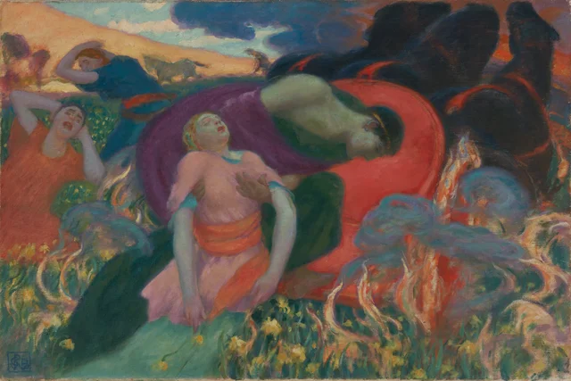 O Rapto de Perséfone, Rupert Bunny