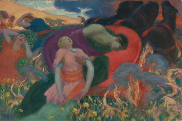 El rapto de Perséfone, Rupert Bunny
