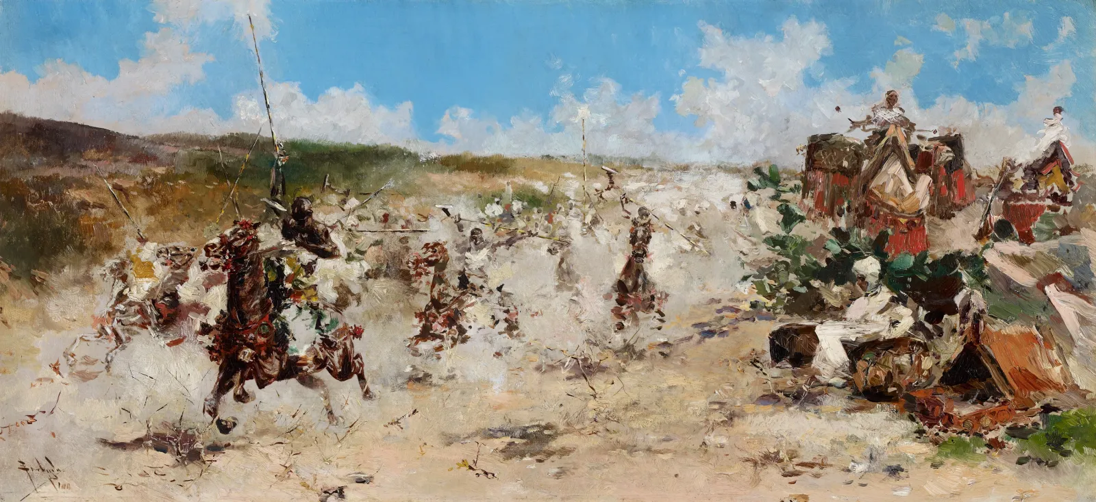 The Game of Gunpowder, Salvador Sánchez Barbudo
