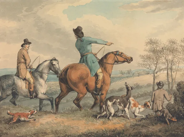 Course au lièvre : le départ