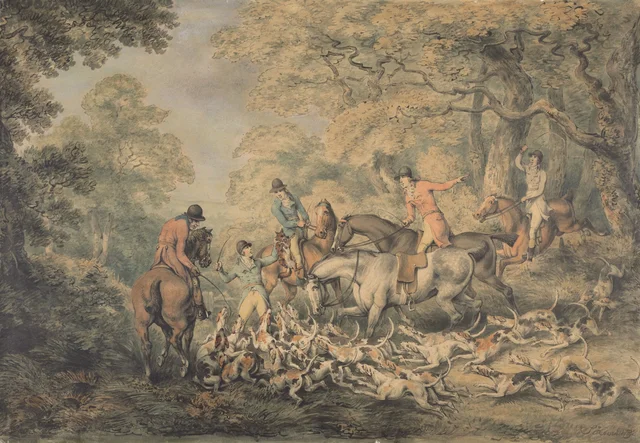La muerte de la presa, Samuel Howitt