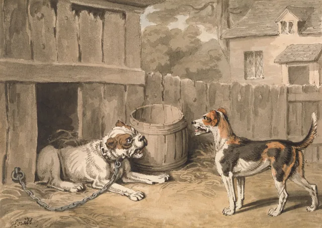 El perro travieso, Samuel Howitt