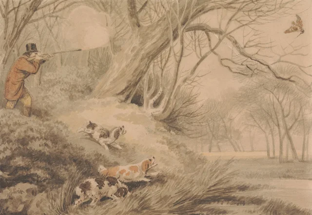 Tiro a la chocha perdiz, Samuel Howitt