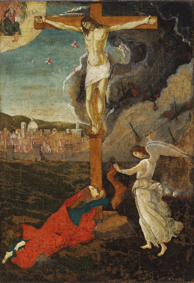 Mystic Crucifixion, Sandro Botticelli