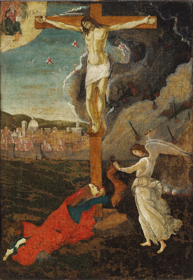 Mystic Crucifixion, Sandro Botticelli