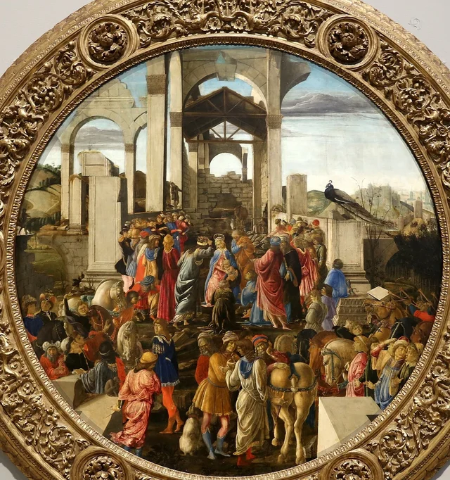 L'Adoration des mages, Sandro Botticelli