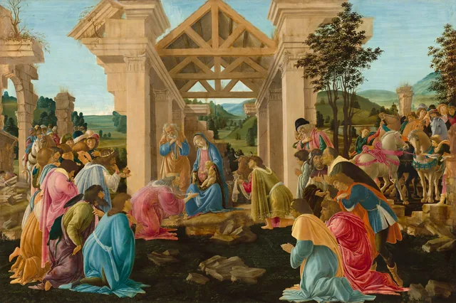 L'Adoration des mages, Sandro Botticelli