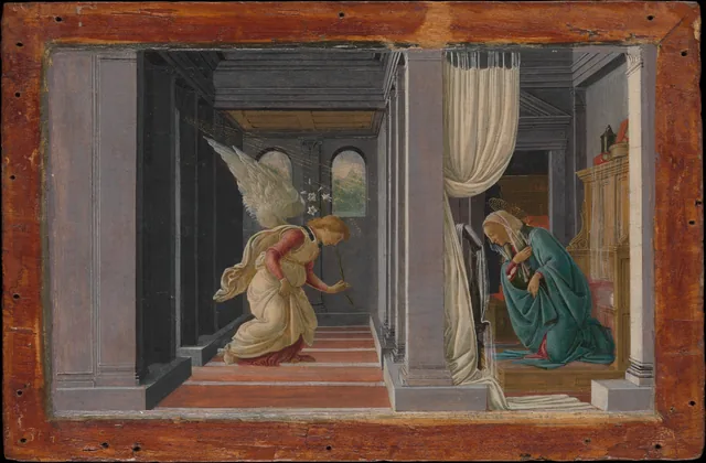 L'Annonciation, Sandro Botticelli