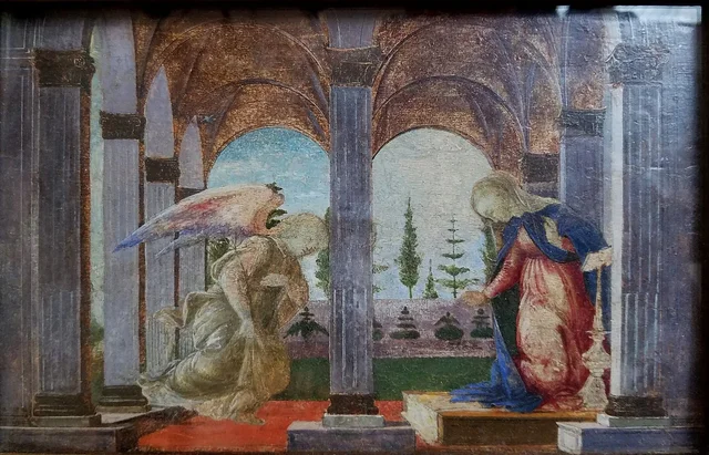 L'Annonciation, Sandro Botticelli