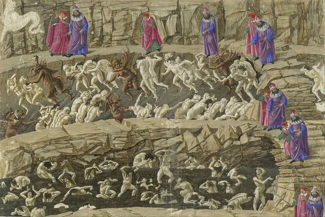 L'Enfer (Divine Comédie de Dante), Sandro Botticelli