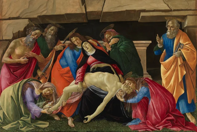La Lamentation sur le Christ mort, Sandro Botticelli