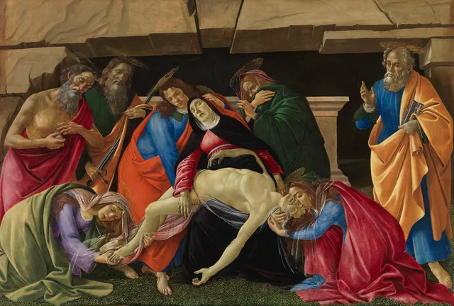 La Lamentation sur le Christ mort, Sandro Botticelli