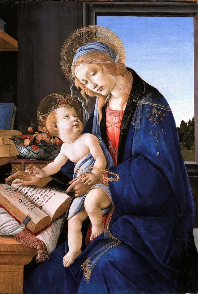 La Madone du livre, Sandro Botticelli