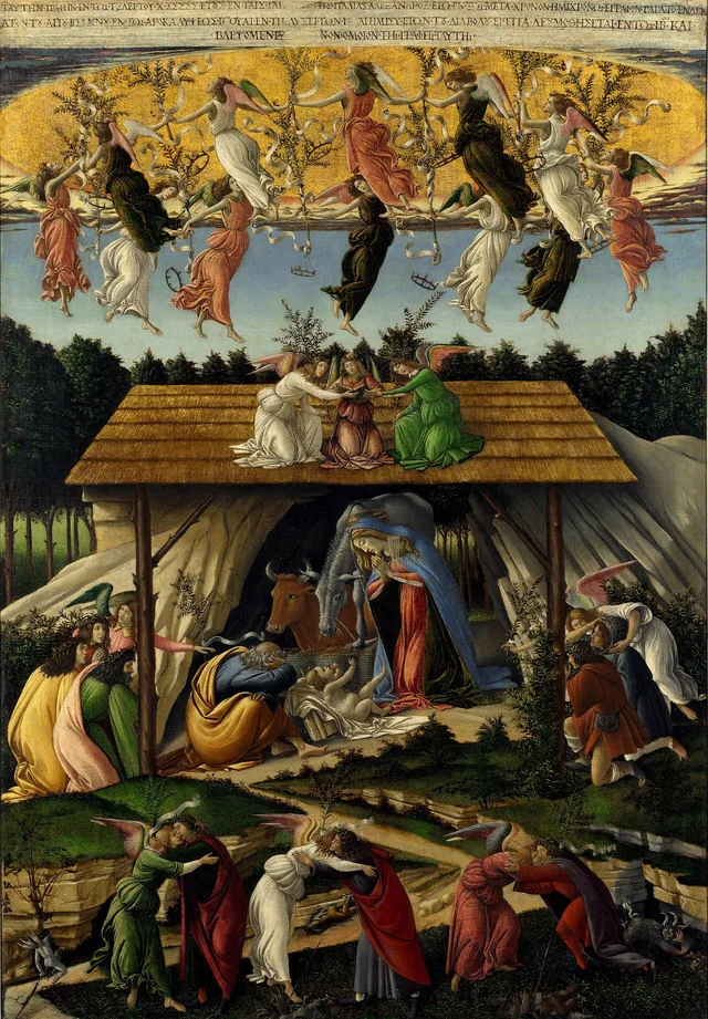 The Mystical Nativity, Sandro Botticelli