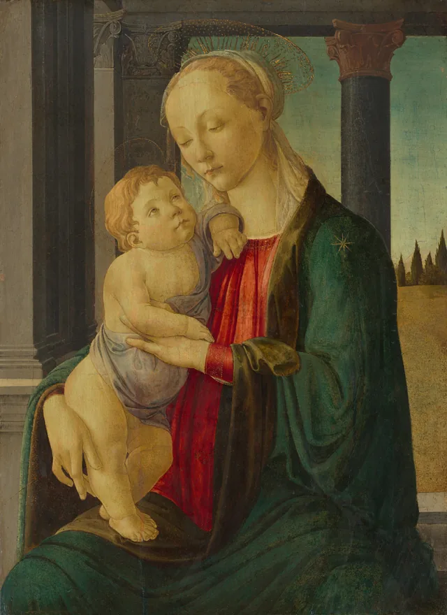 La Vierge et l'Enfant, Sandro Botticelli