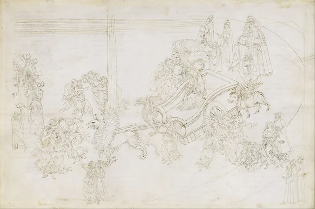 Le Purgatoire -31 (Divine Comédie de Dante), Sandro Botticelli