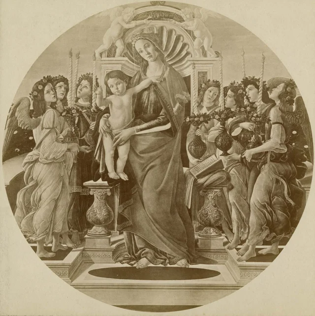 Madonna dei Cantelabri, Sandro Botticelli