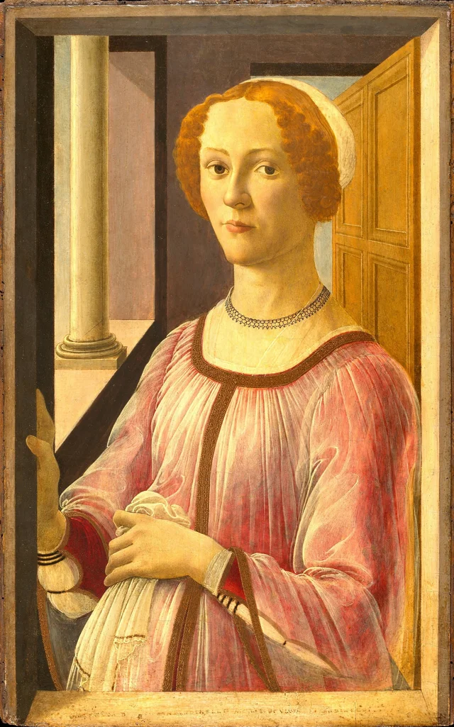 Portrait d'Esmeralda Brandini, Sandro Botticelli