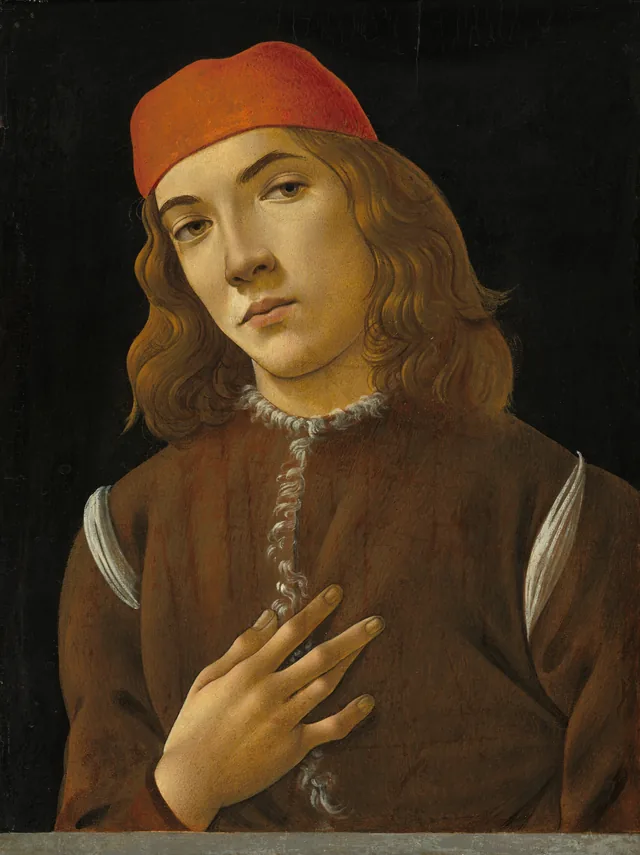 Portrait d'un jeune homme, Sandro Botticelli