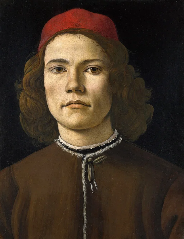 Retrato de joven, Sandro Botticelli