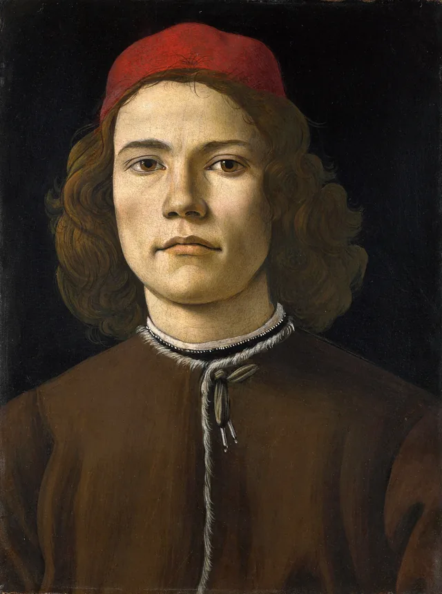 Portrait de jeune homme, Sandro Botticelli