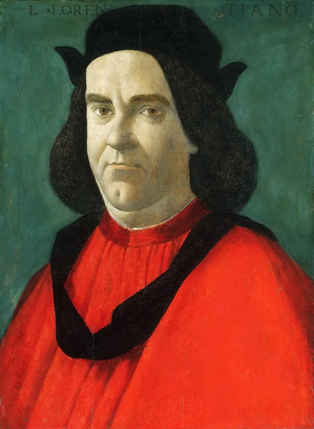 Portrait de Lorenzo di Ser Piero Lorenzi, Sandro Botticelli