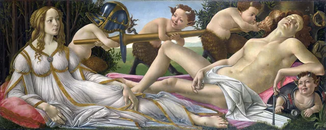 Vénus et Mars, Sandro Botticelli